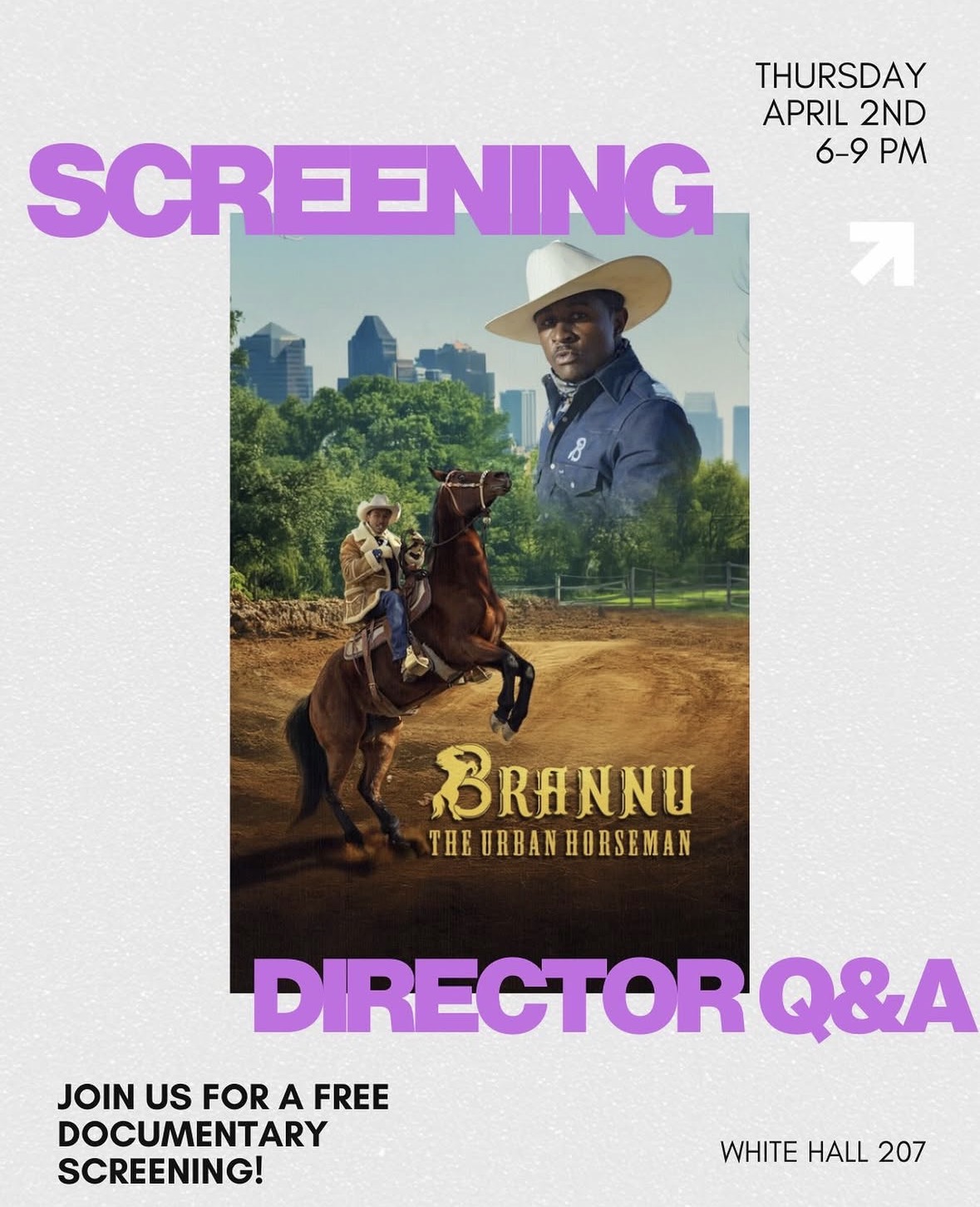 Emory Vision eTV documentary screening poster