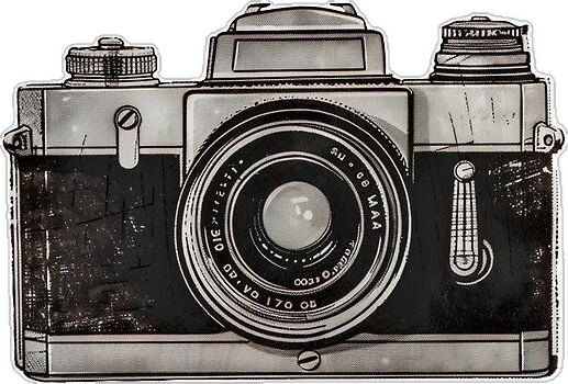 Vintage camera illustration